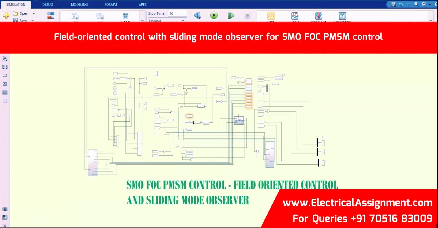 PMSM Field Oriented Control for Electric Vehicle Traction Drive screenshot 4